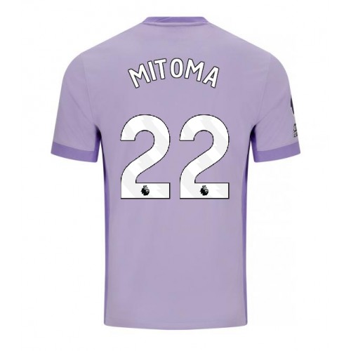 Pánský Fotbalový dres Brighton Kaoru Mitoma #22 2025-26 Venkovní Krátký Rukáv